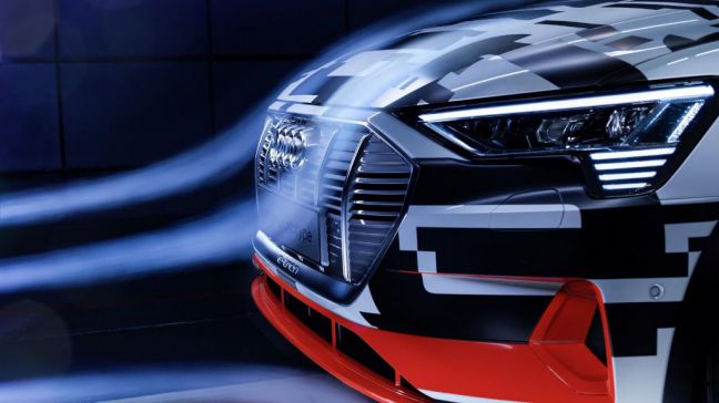 Audi e-tron, un prototipo de eléctrico aerodinámico