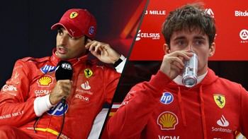 Ferrari apunta a la victoria en Las Vegas tras una clasificación desigual de Leclerc y Sainz