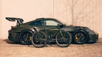 Bicicleta personalizada refleja la pasión de un joven por Porsche 911 GT3 RS