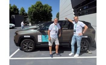 Jeep Compass e-Hybrid gana el Ecomotion Tour 2026 por su eficiencia energética