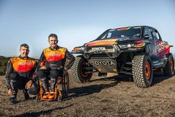 Isidre Esteve y el Repsol Toyota Rally Team se preparan para el Dakar 2027