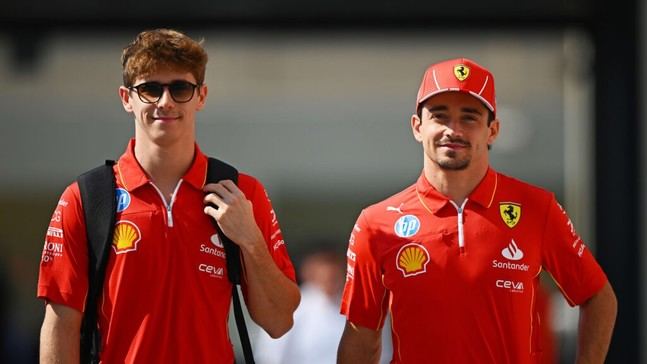 Leclerc celebra la oportunidad de correr junto a su hermano en Abu Dhabi