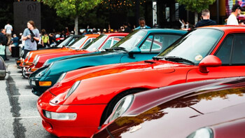 Luftgekühlt 12 celebra los Porsche refrigerados por aire en Atlanta