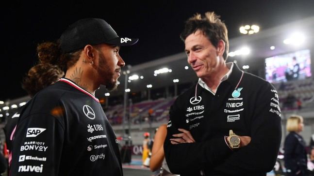 Wolff reflexiona sobre la difícil temporada de Hamilton en Mercedes y destaca los buenos recuerdos